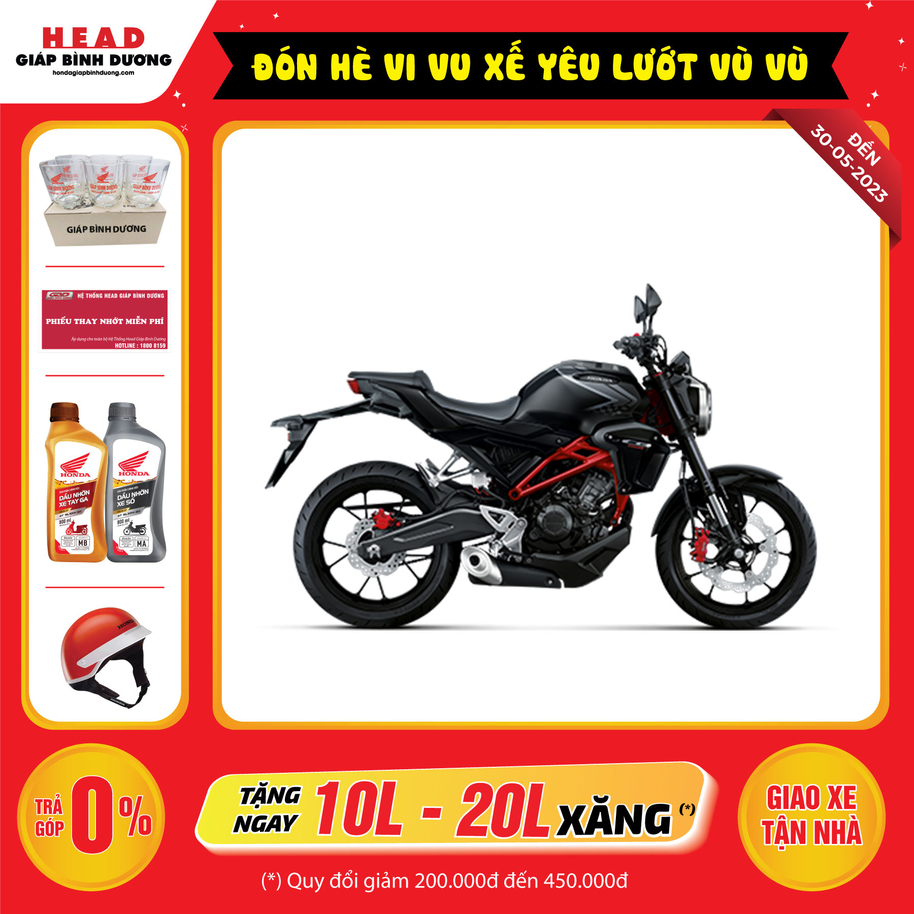 Xe máy Honda CB150R The Streetster - Phiên bản Tiêu chuẩn