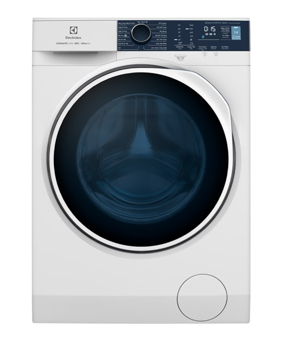 Máy giặt cửa trước Electrolux 10kg UltimateCare 500 - EWF1024P5WB - Giặt hơi nước diệt 99.9% vi khuẩn, không cặn giặt tẩy, tiết kiệm điện hơn 50%, êm dịu như giặt tay [Hàng Chính Hãng]