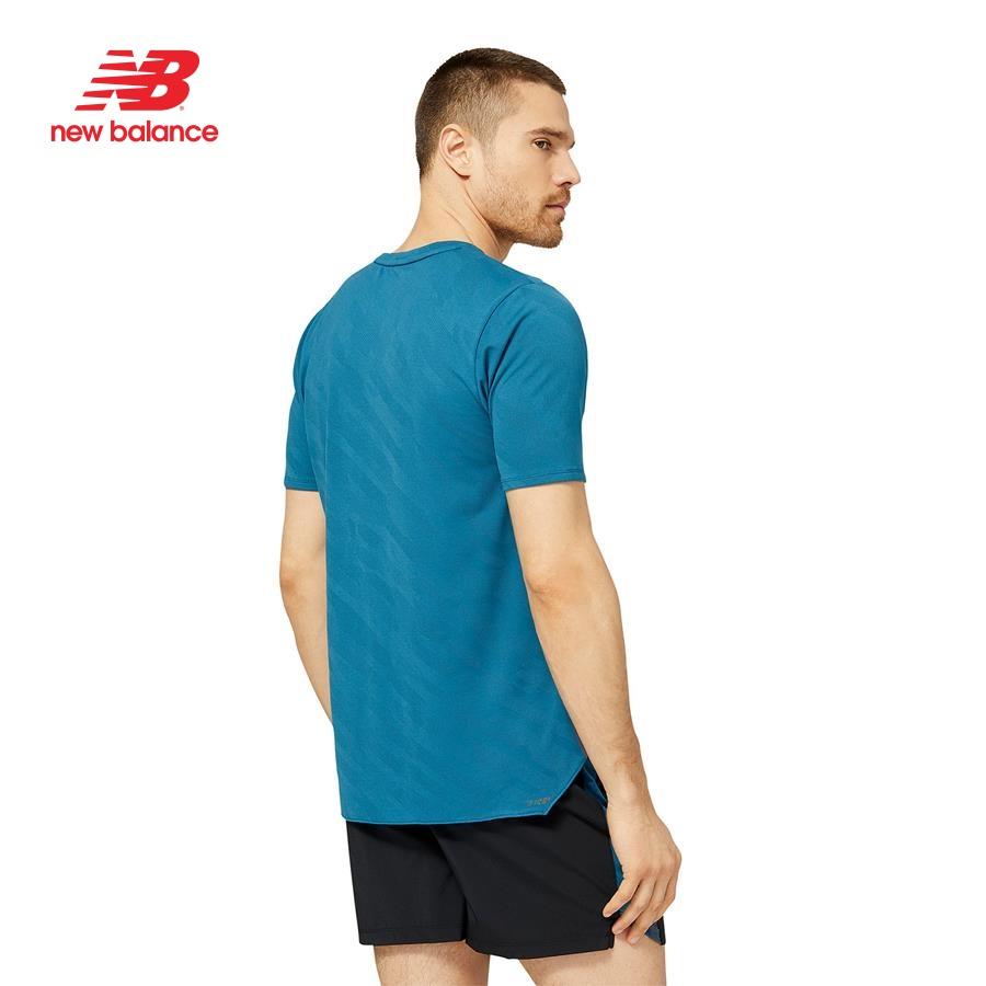 Áo thun thể thao nam New Balance APP RUNNING T-SHIRT M DARKMOON - MT23281DMS (form quốc tế)