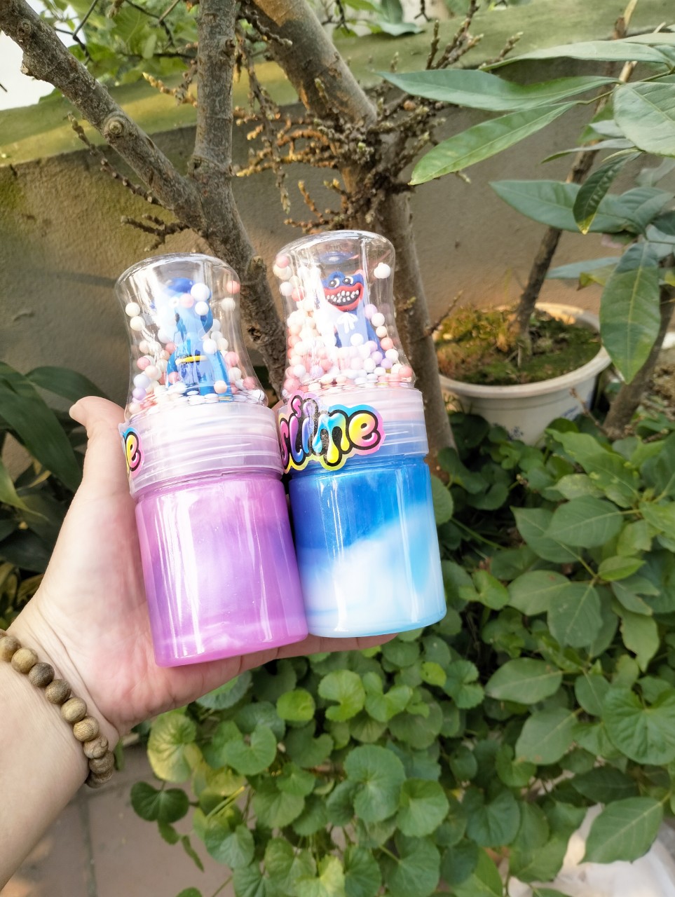 Hũ slime [ TẶNG KÈM XỐP VÀ NHÂN VẬT HOẠT HÌNH] siêu thích, siêu đã, siêu vui, shop giao màu ngẫu nhiên