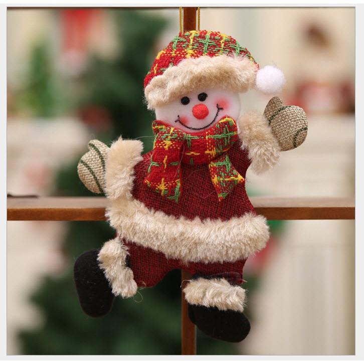Phụ Kiện Treo Trang Trí Cây Thông Giáng Sinh - Hình Ông Già Noel/Người Tuyết/Chú Nai