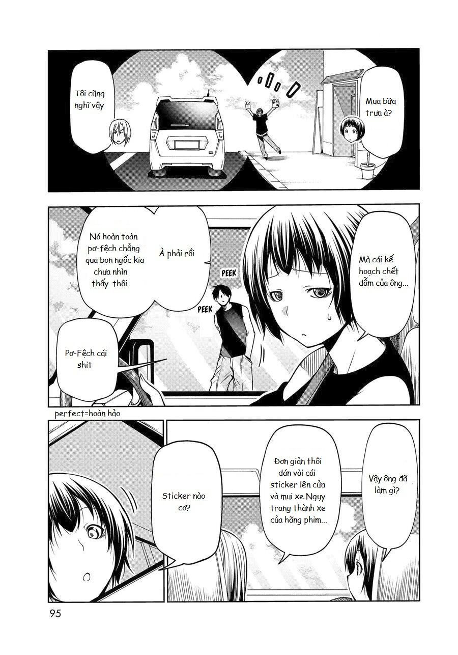 cô gái thích lặn - grand blue chapter 64 9