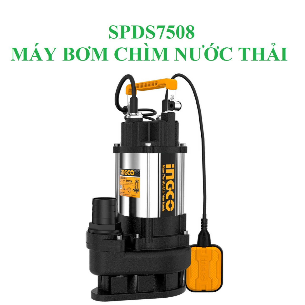 Máy bơm chìm INGCO SPDS7508