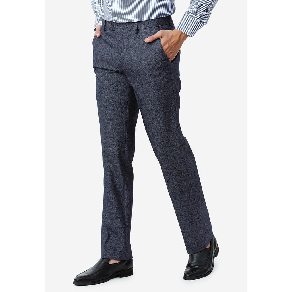 Quần Tây 0ly Classic 465 Vĩnh Tiến - Xám Xanh Muối Tiêu