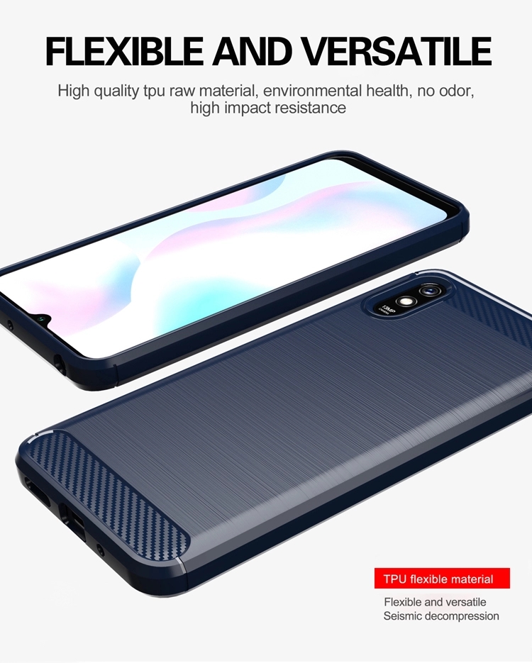 img Ốp lưng chống sốc vân kim loại cho Xiaomi Redmi 9A hiệu Likgus