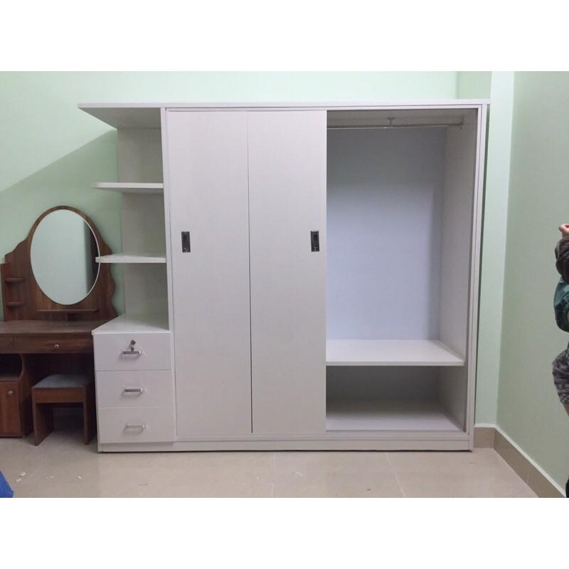 Tủ nhựa cánh lùa kệ trang trí