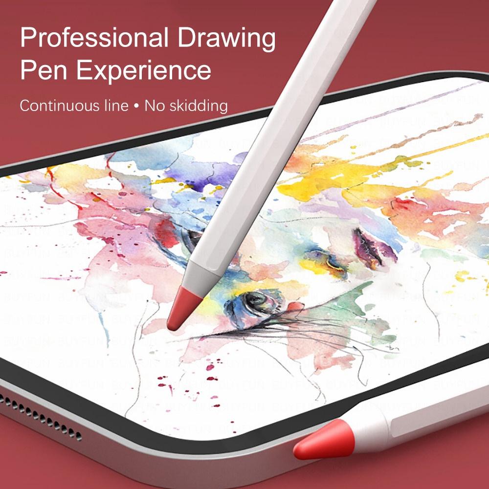 CD3237 - Nắp bảo vệ đầu bút Dành Cho Apple Pencil, Nắp Mềm Đa Năng Silicone Đầu Bút Phụ Kiện