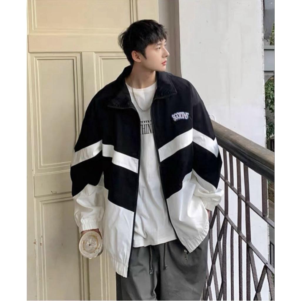 Áo Khoác Dù 2 Lôp Viền Sọc Zize Đại GKM FASHION