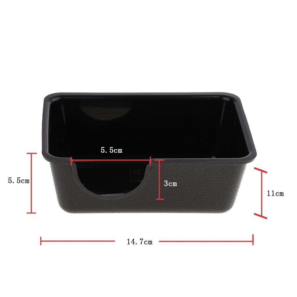 2Pcs Small Box Reptile Hide Habitat Cave Hiding Spot Lizard Spider Snake