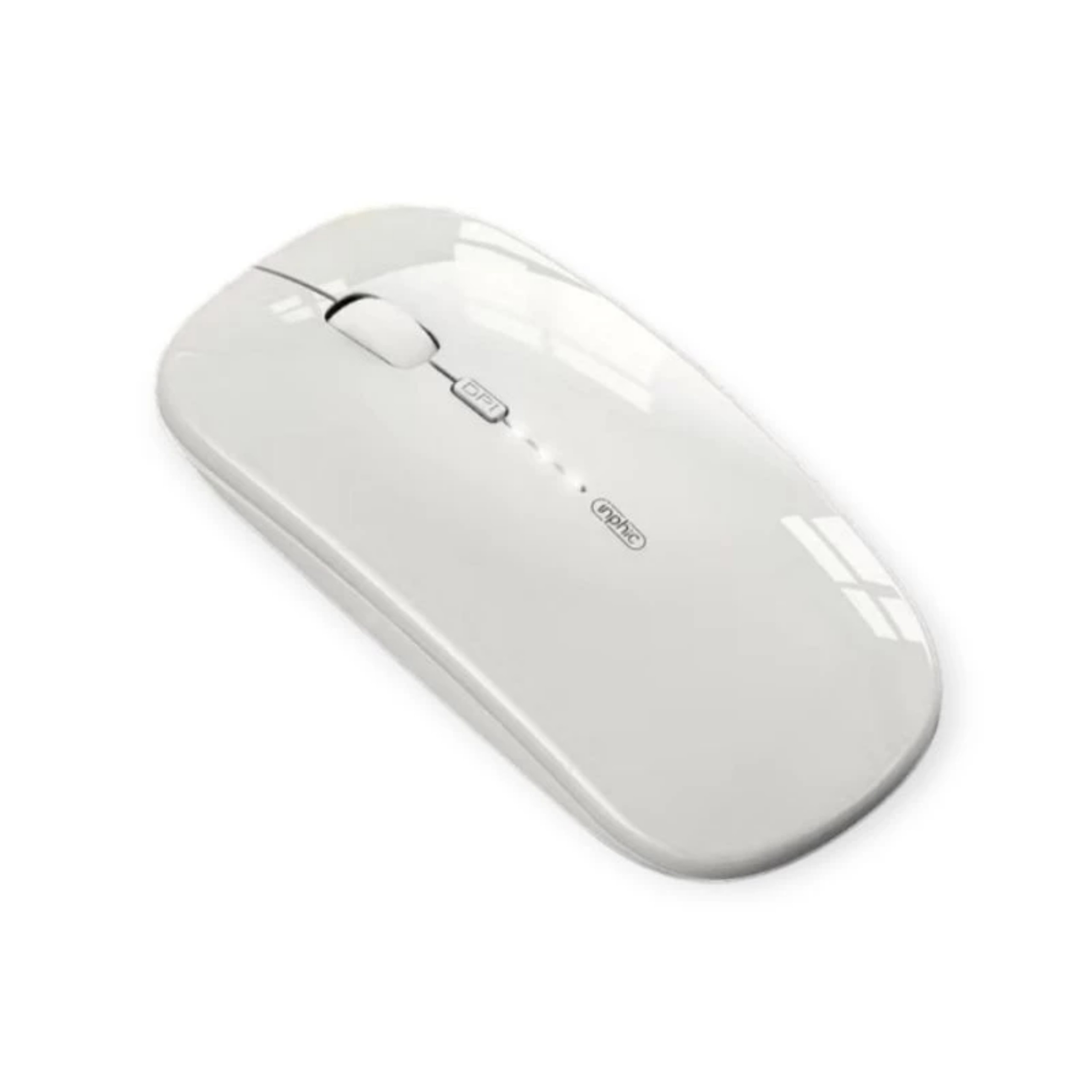 Chuột Bluetooth không dây tự sạc pin TEKKIN INPHIC M1P ko tiếng click sạc 1 lần dùng 8 tuần cho máy tính - hàng chính hãng