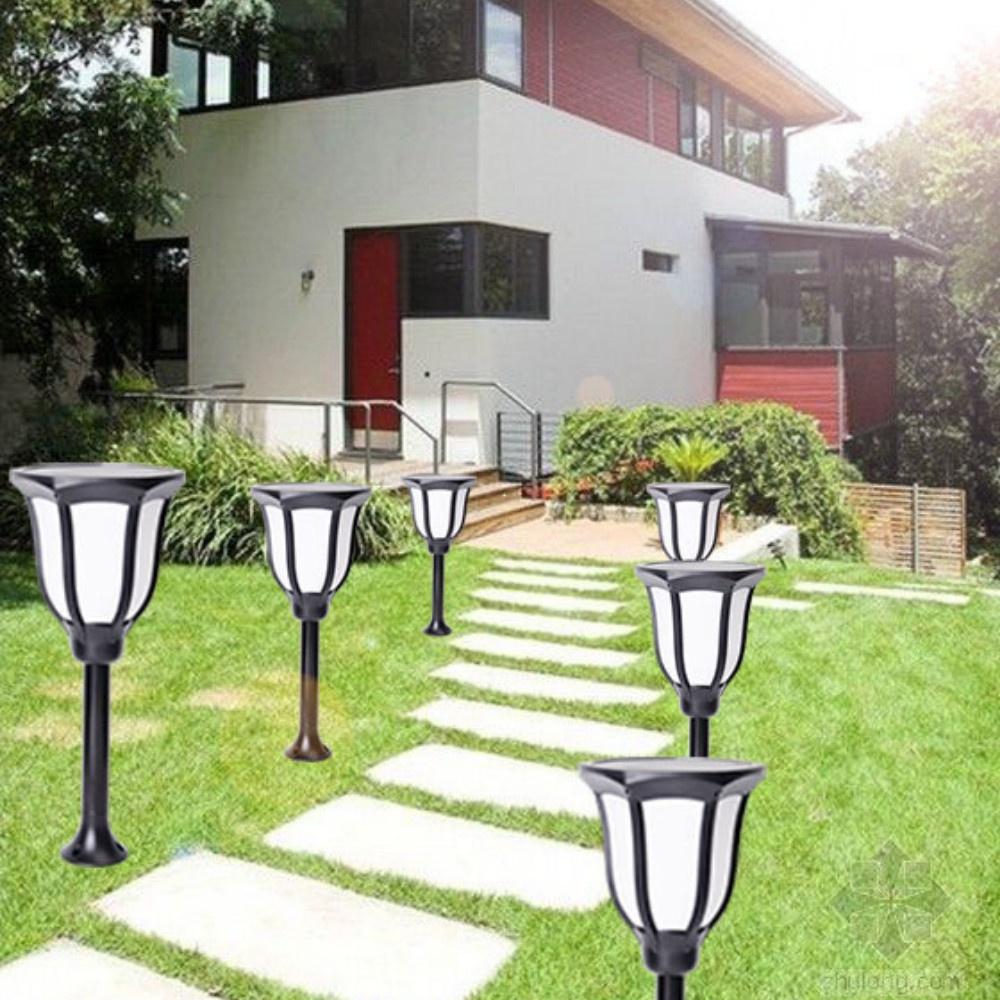 Đèn năng lượng mặt trời treo tường/cắm đất 23 Lumen JG-Flame cảm biến CDR