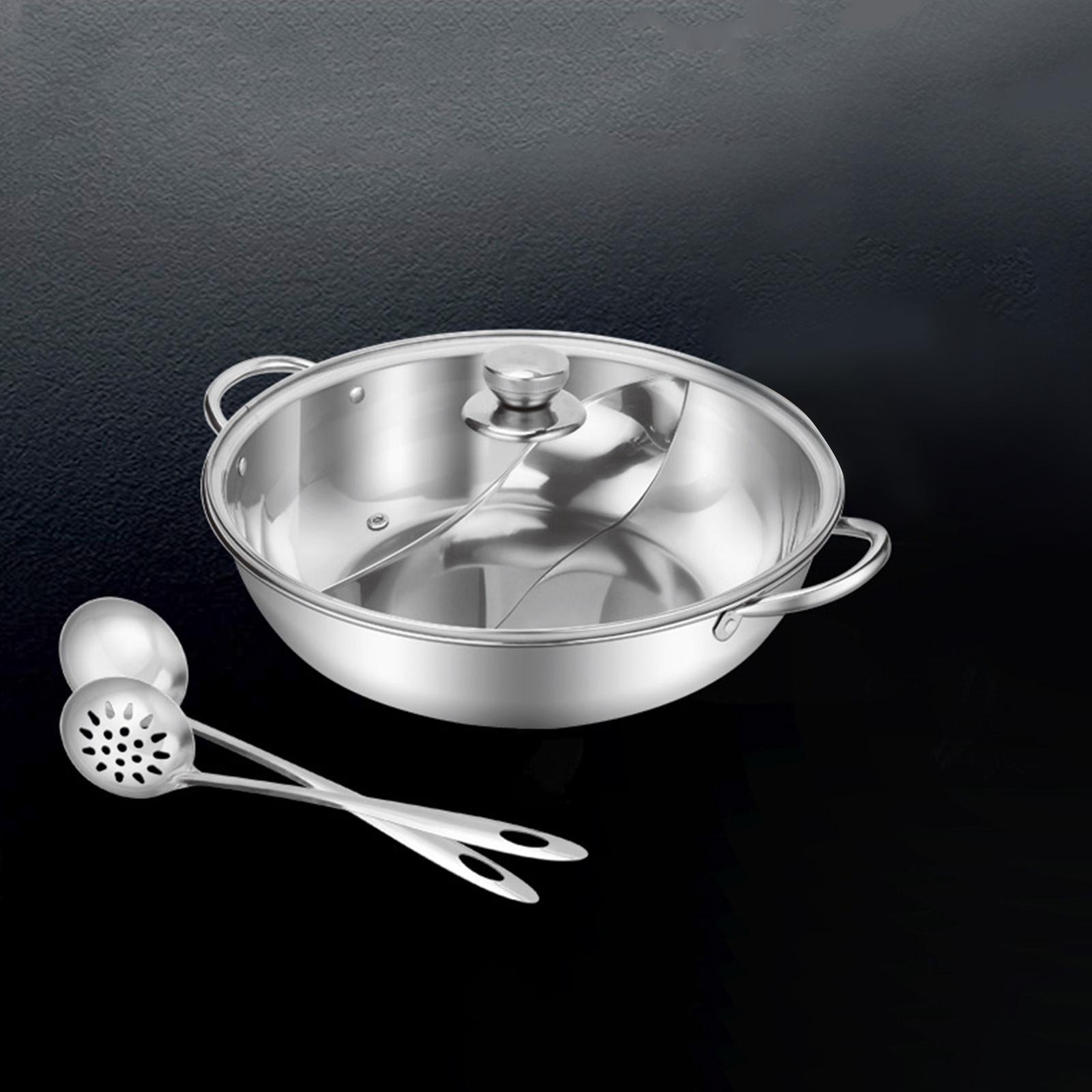 Pot with Divider Cookware Kitchenware Cookware Cooking Pot for