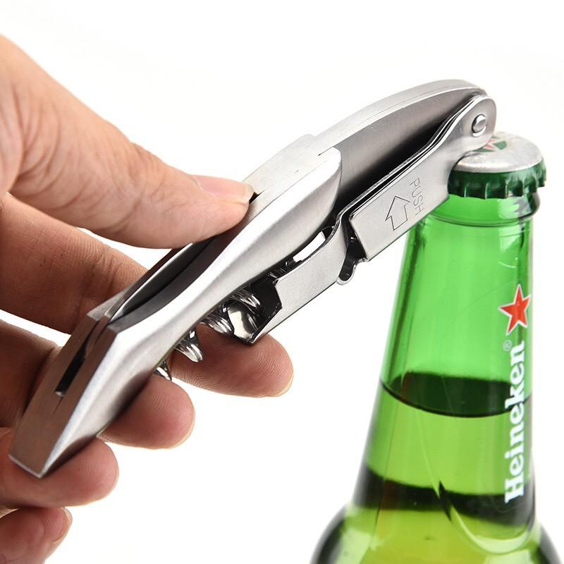 Dụng Cụ Khui Beer Đa Năng Cao Cấp Inox #304