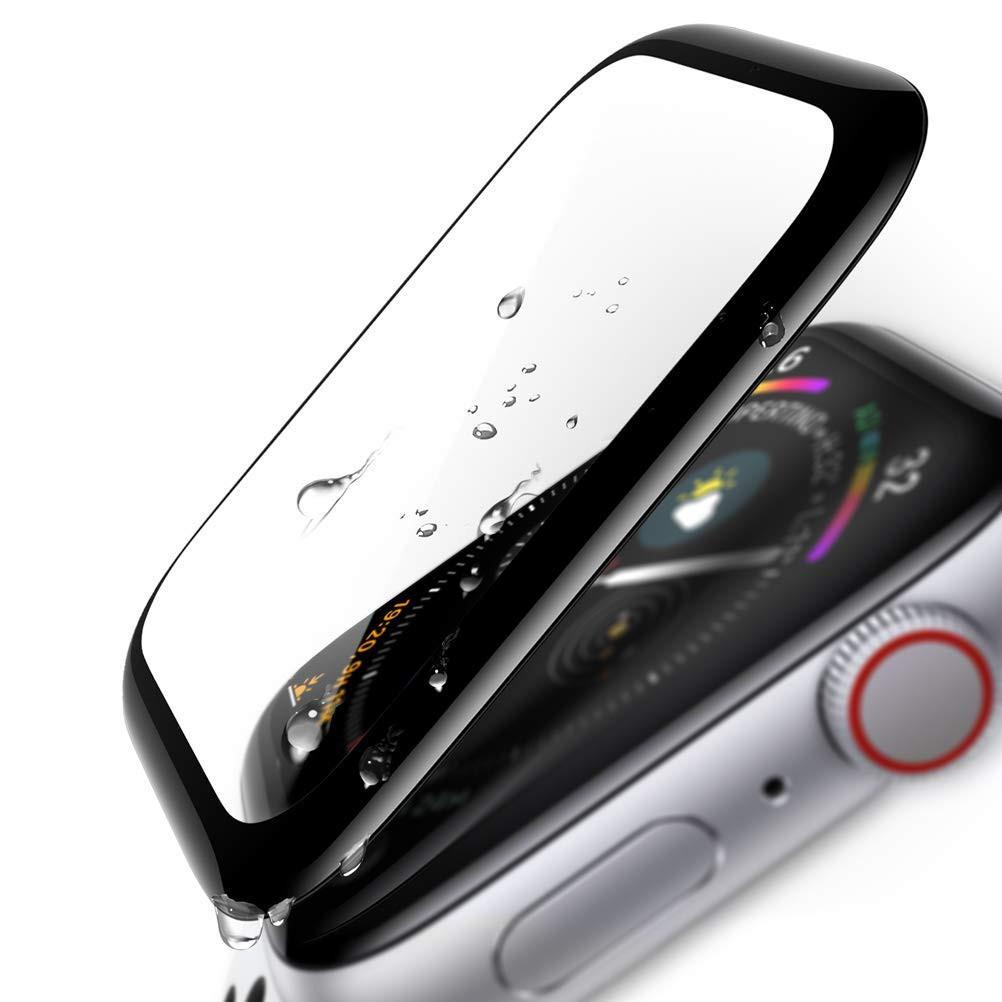 Khung kính cường lực bảo vệ màn hình cho Apple Watch 40mm 44mm 38mm 42mm