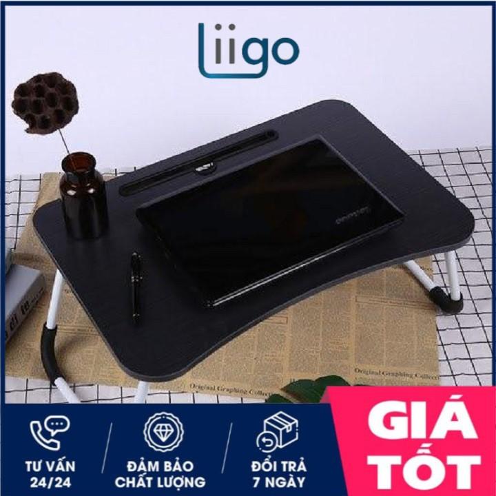 Bàn học gấp gọn có khe thông minh để ipad danh cho học sinh, sinh viên