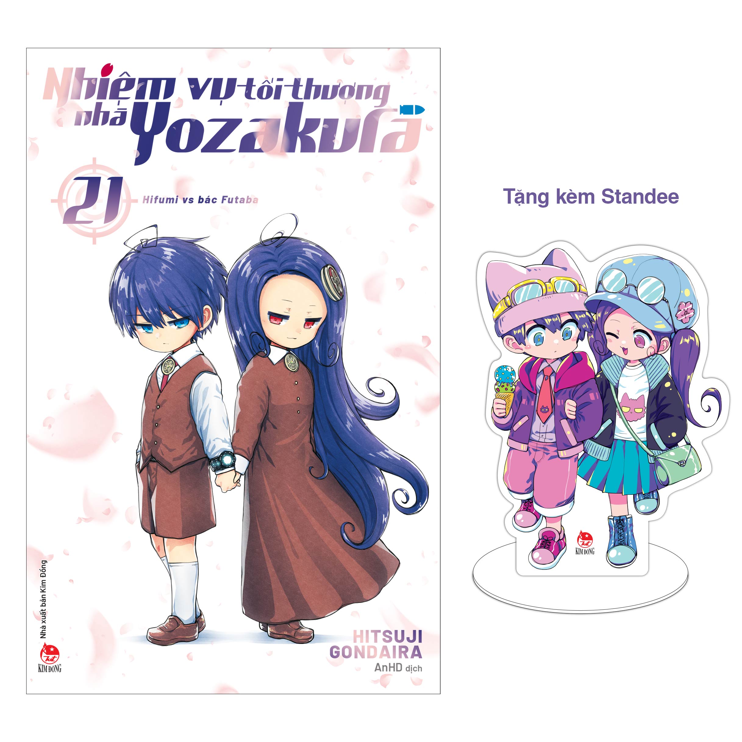 Nhiệm Vụ Tối Thượng Nhà Yozakura - Tập 21: Hifumi Vs Bác Futaba [Tặng Kèm Standee Chân Đế Ivory]