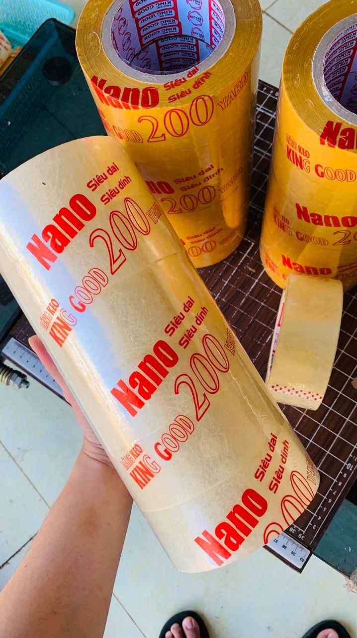 Cuộn băng keo Nano siêu dính , siêu dai gói hàng loại 200 yard GAR D333