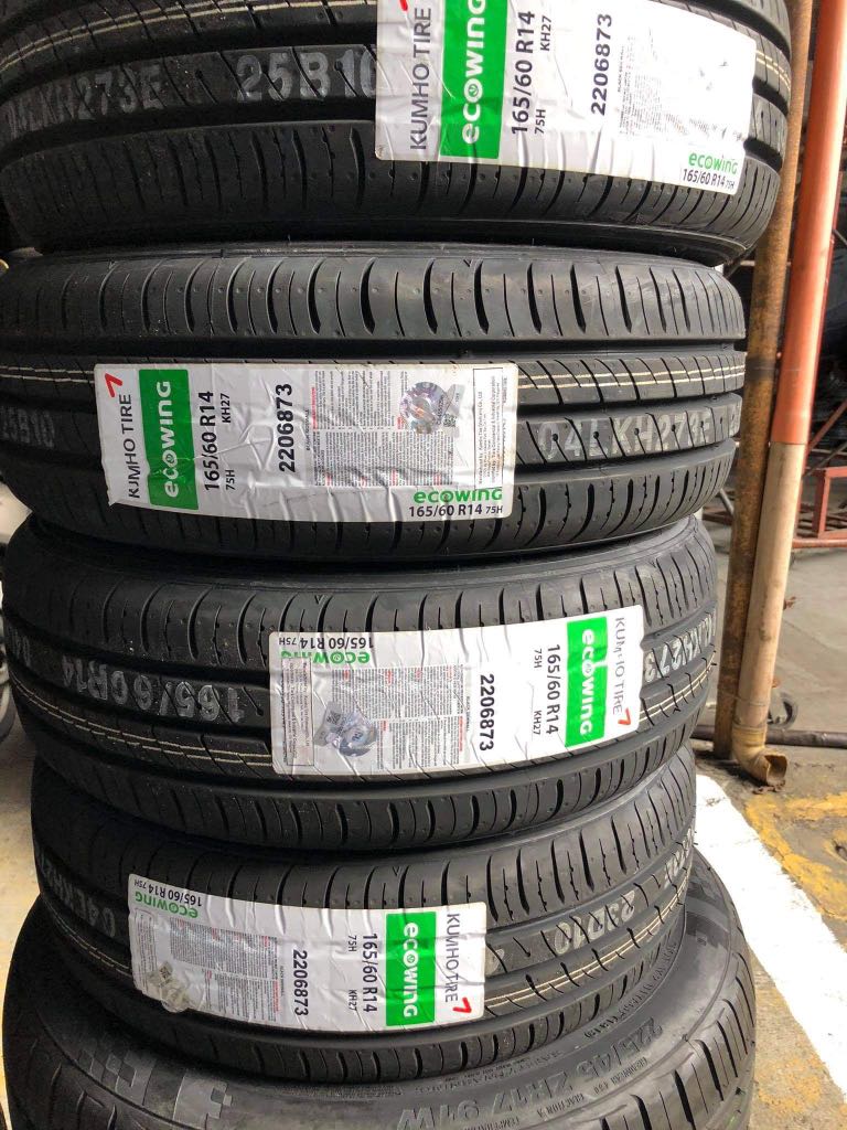 Lốp xe dành cho Kia Morning 165/60R14 Kumho