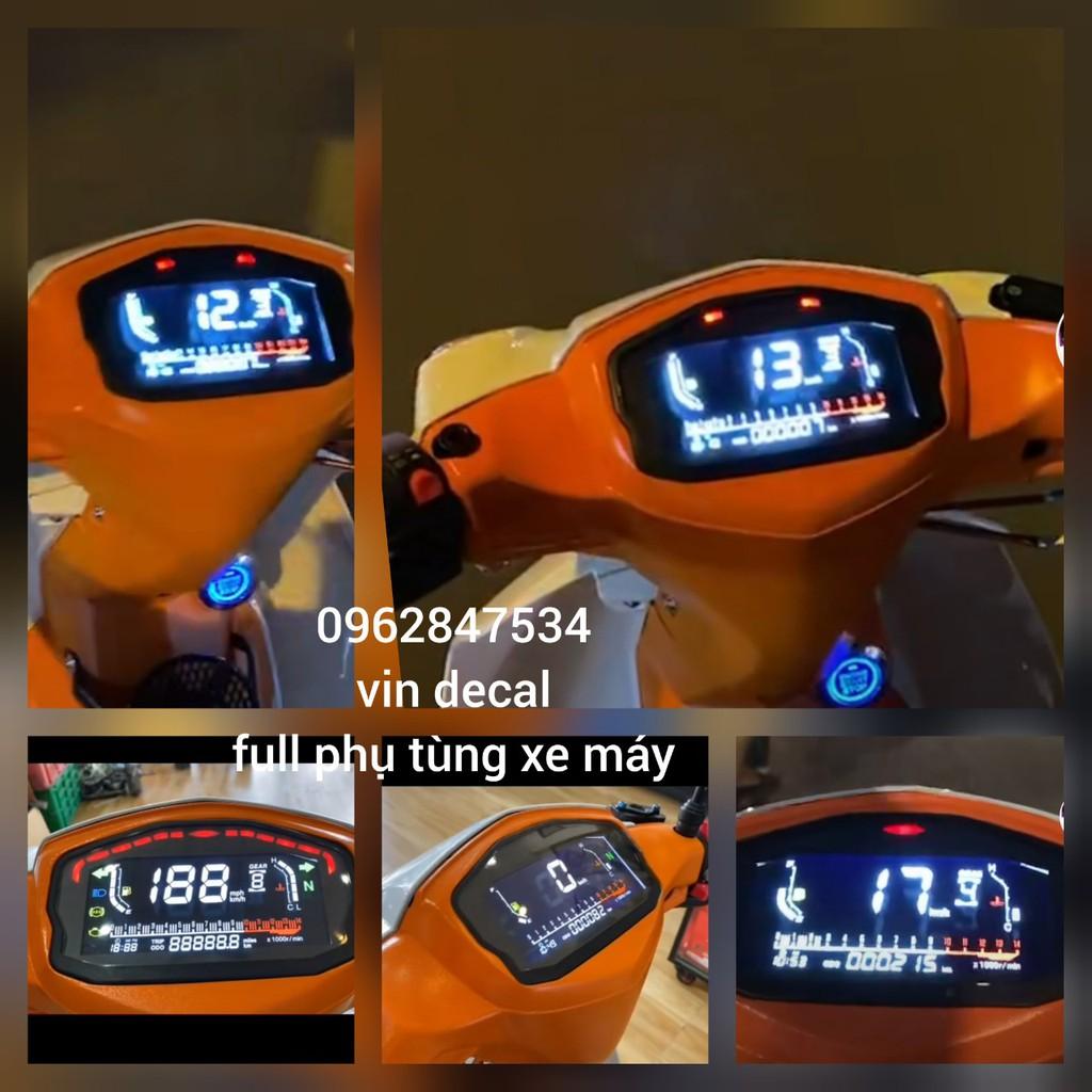 Đồng hồ full chức năng cho các loại xe máy