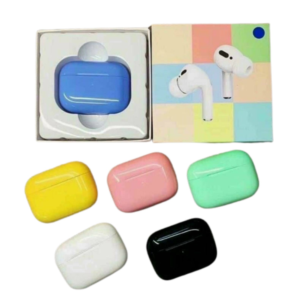 Tai nghe Bluetooth inpods Pro không dây nhét tai đổi tên sạc không dây nhiều màu