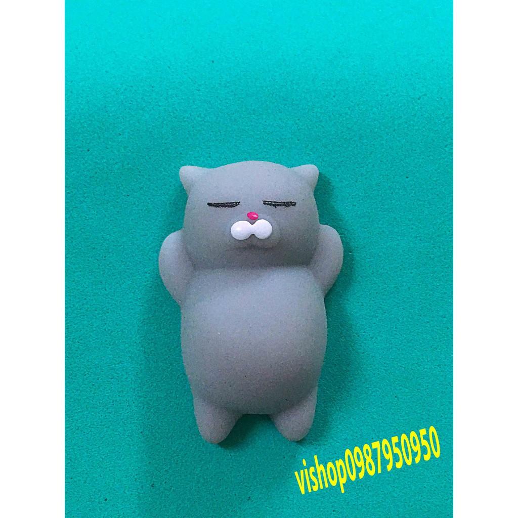 Squishy mochi dễ thương giải trí xả stress, mềm bóp đã-Squishy Mochi Hình Thú Dễ Thương