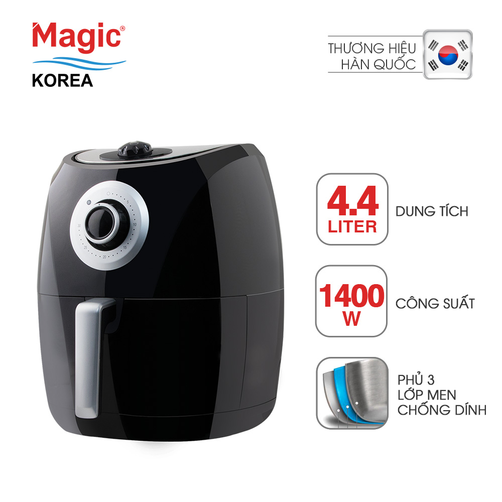 Nồi Chiên Không Dầu Magic Korea A-84 (4.4L) - Hàng chính hãng