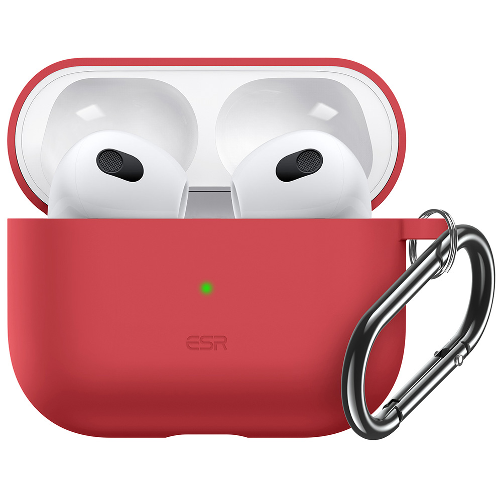 Bao Case Esr Hybrid Protective Bounce Carrying Case Dành Cho Airpods 3 2021 - Hàng Nhập Khẩu - Đỏ