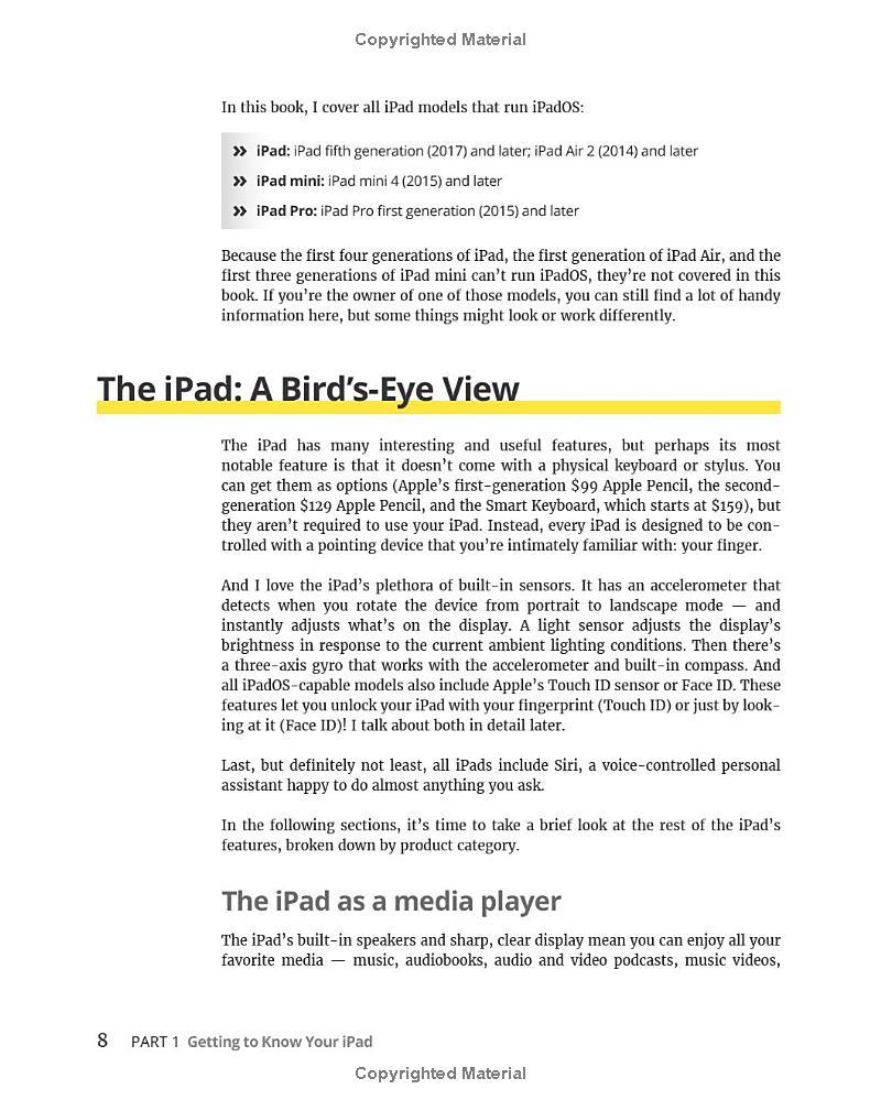 Sách ngoại văn: iPad And iPad Pro For Dummies