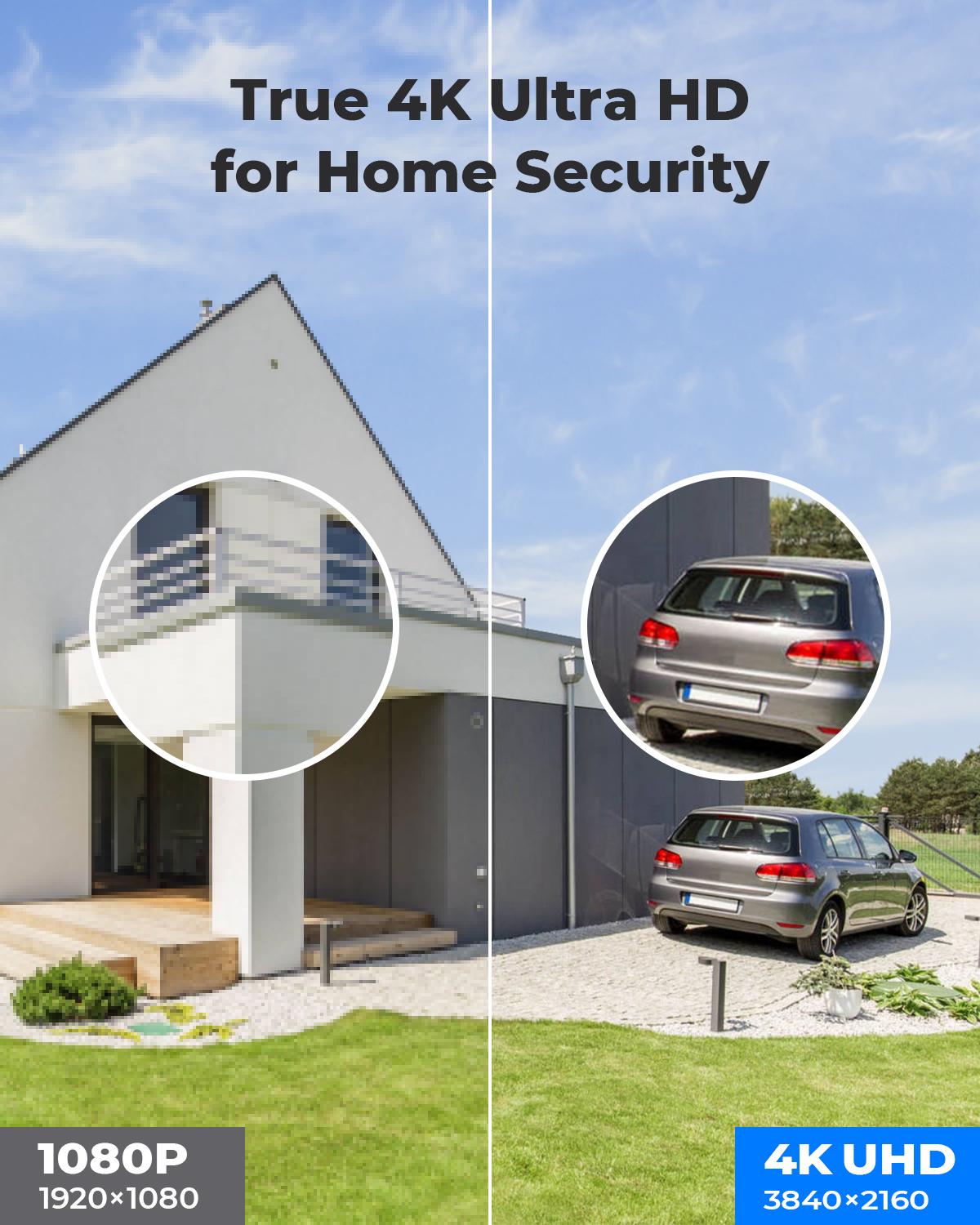 H.View 5Mp 8Mp 4K Ip Camera Poe Ai Nhận diện khuôn mặt Camera an ninh Cctv H.265 Giám sát video âm thanh ngoài trời onvif xmeye Kích thước cảm biến: 1 chiếc Camera POE 5MP