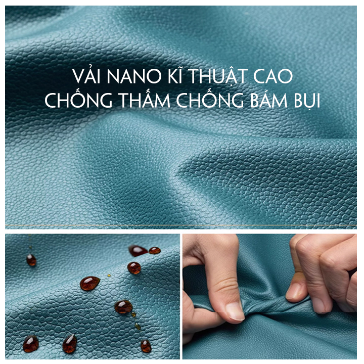 Giường gấp thành ghế thông minh , sofa giường có ngăn chứa đồ , vải nano cao cấp