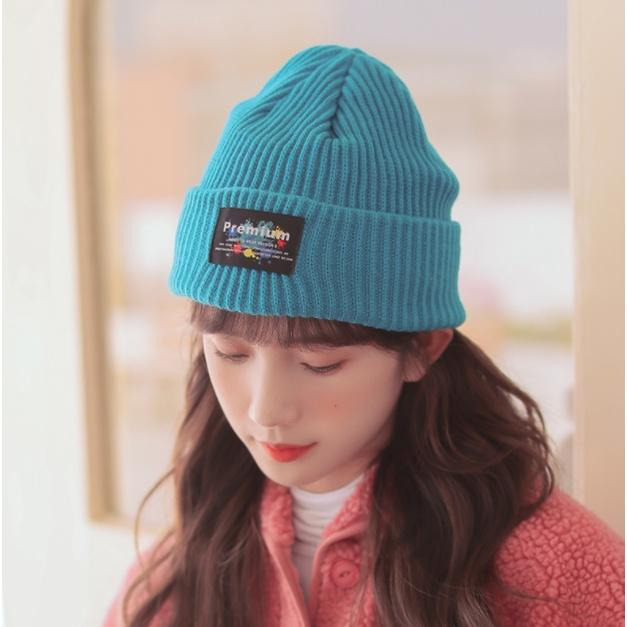 Mũ len nam nữ Premium phong cách Hàn Quốc thời trang Thu Đông 2021