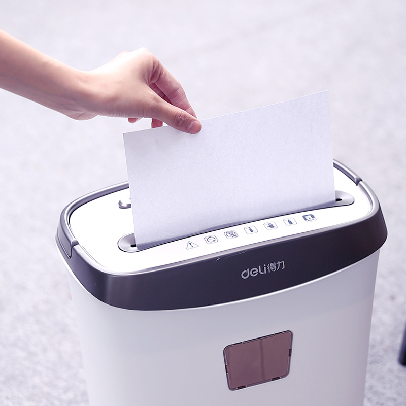 Máy Hủy Tài Liệu, Thẻ, Đĩa CD Cao Cấp Deli Chính Hãng - Phù Hợp Cho Bảo Mật Giấy Tờ Trong Doanh Nghiệp, Văn Phòng, Nhà Trường - Hàng Chính Hãng - 9928