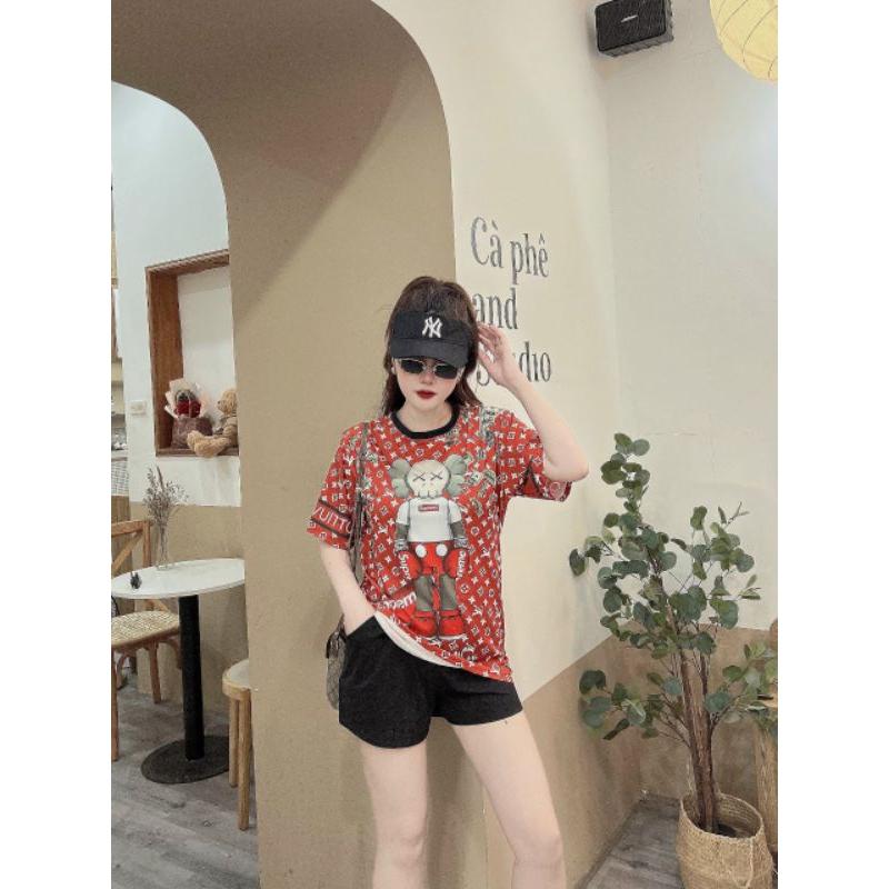 SET BỘ THỜI TRANG FOM RỘNG PHỐI HỌA TIẾT