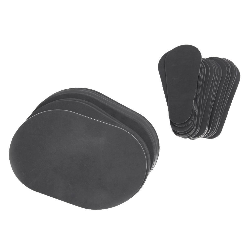 3X 80Pcs Exfoliator Pads Replacement Smooth Legs Arm Painless Away Hair Remover