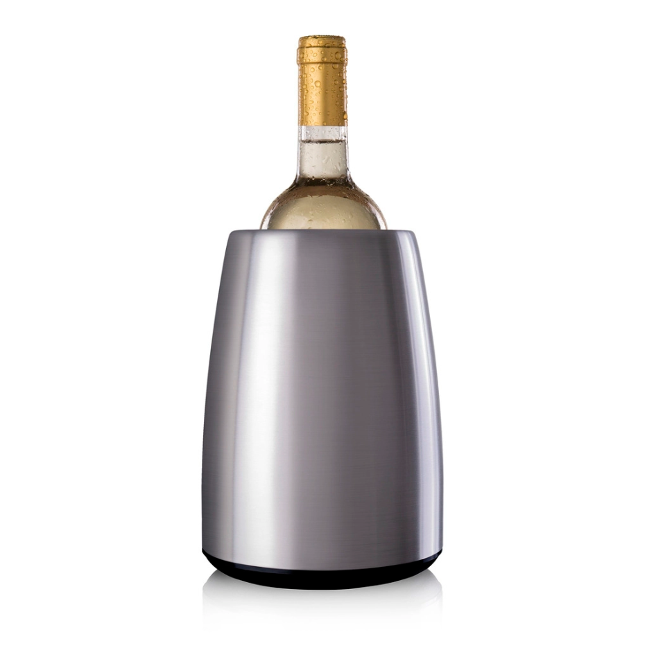 Vacu Vin - Bình giữ mát rượu màu bạc