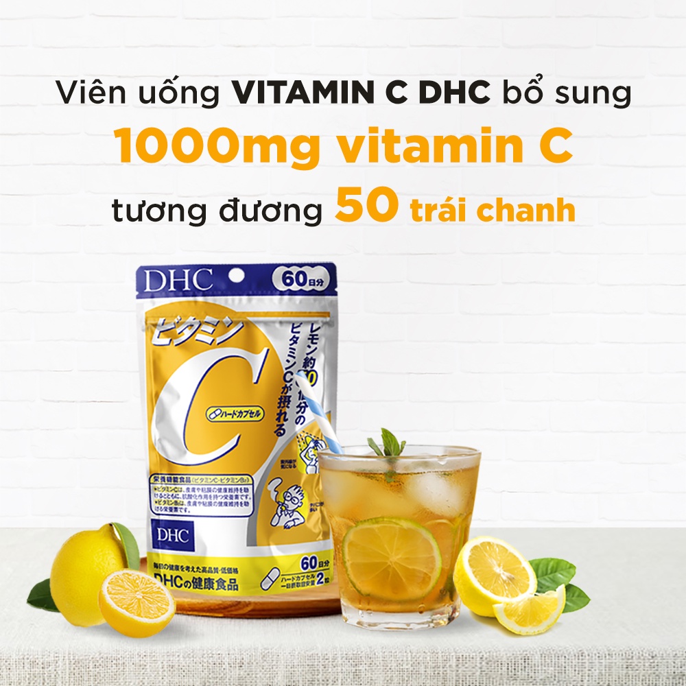 Combo Viên uống DHC Ngừa Mụn, Mờ Thâm 30 Ngày