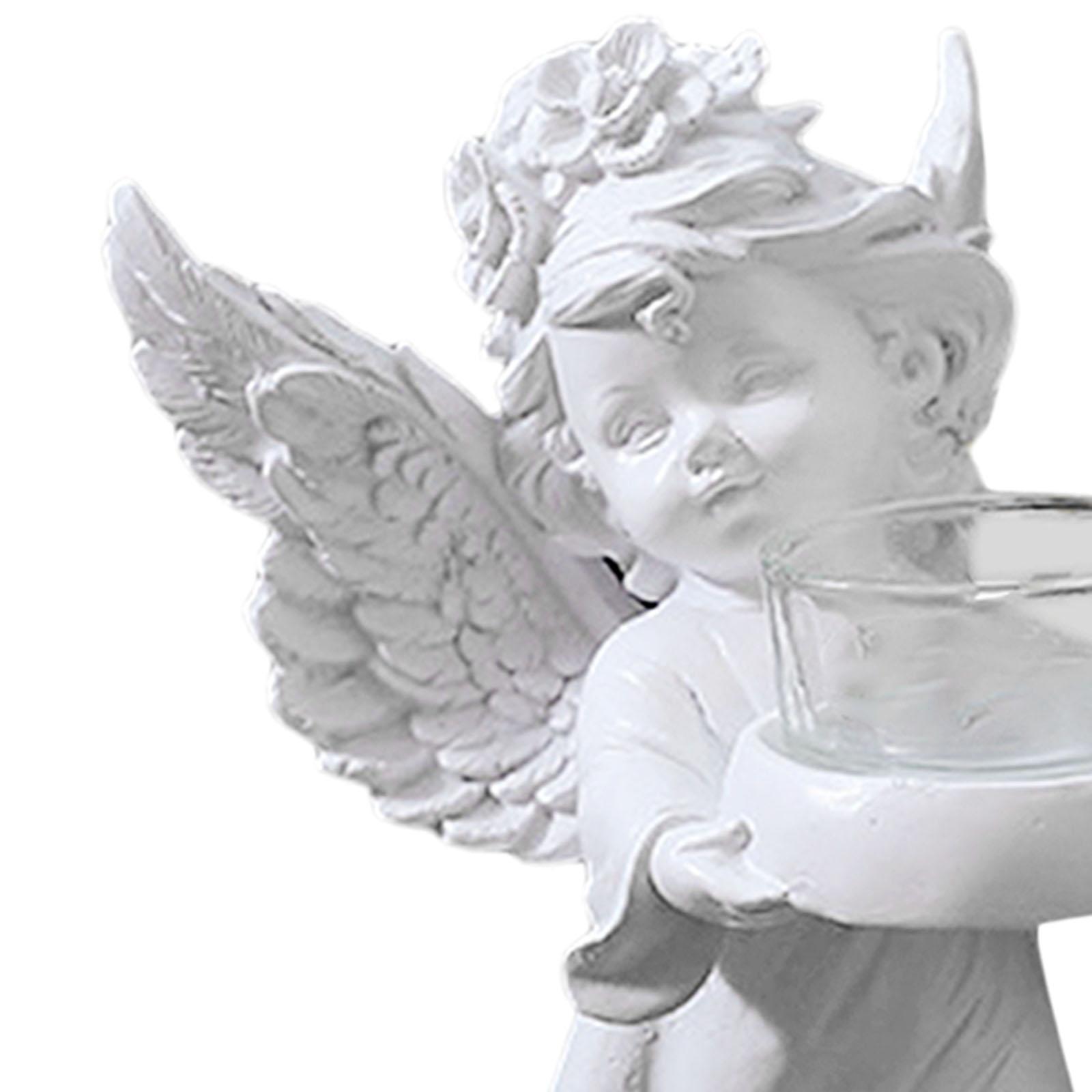 Angel Candle Holder Stand Angel Statue for Wedding Housewarming Gifts Dinner