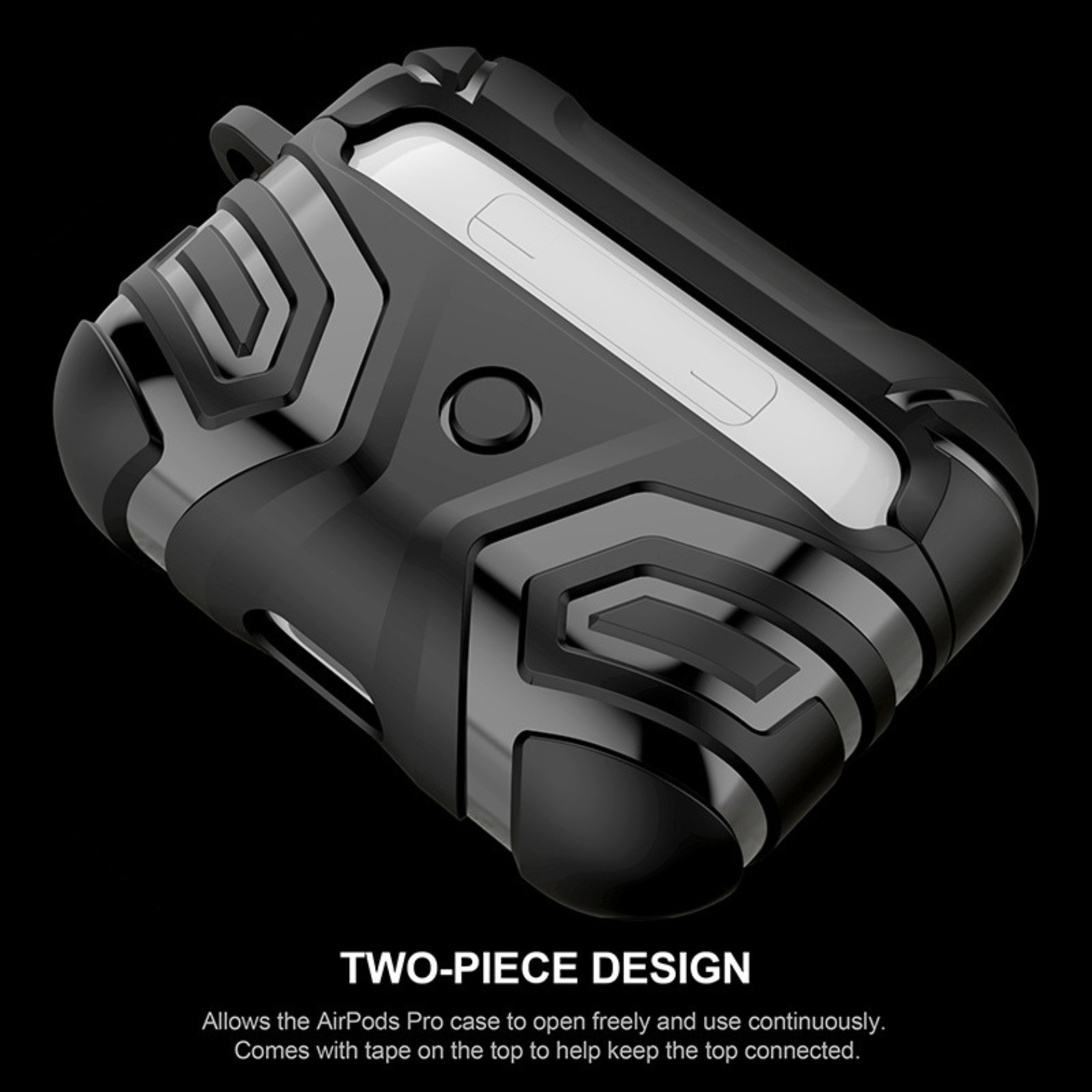 Ốp Case Bao Bảo Vệ Dành Cho Airpods Pro 2 và Airpods Pro, Kai.N Vanguard Armor - Hàng Chính Hãng