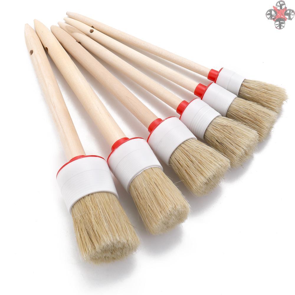 Set 6 Cọ Vệ Sinh Xe Ô Tô Đa Năng