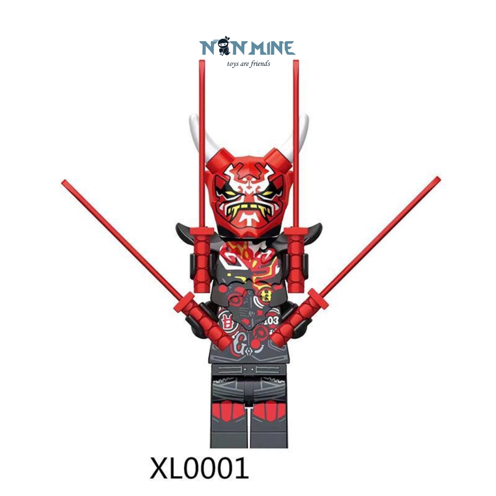 Minifigures Ninjago Lắp Ráp Mô Hình Nhân Vật Phim Truyện Mẫu Mới XL0001-0005