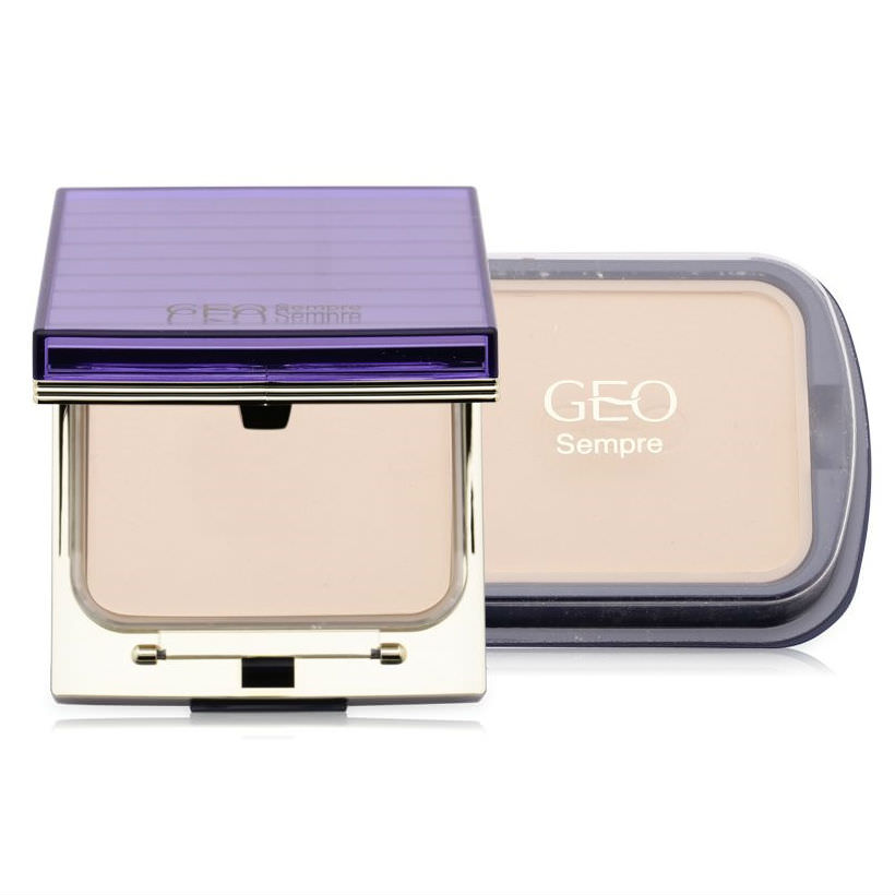 Phấn Nền Siêu Mịn Sempre C - Water Two Way #21 Light Beige Geo