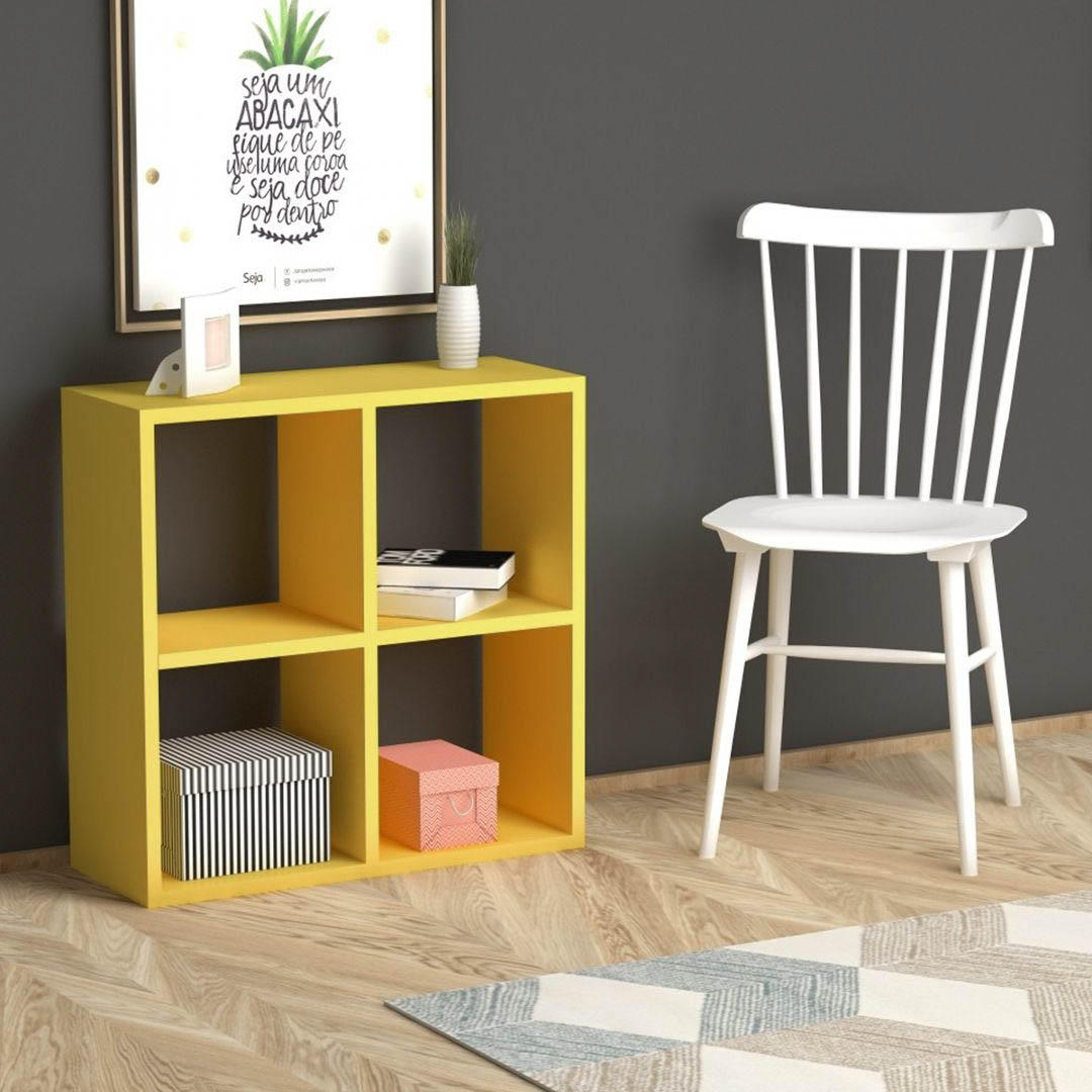 Kệ giá đỡ sách gỗ công nghiệp thiết kế đa năng SMLIFE Bedford