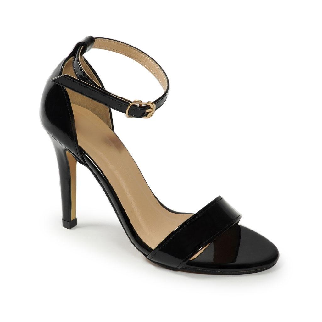 Sandal cao gót nữ quai ngang gót nhọn 9 cm mã SDHG9F371