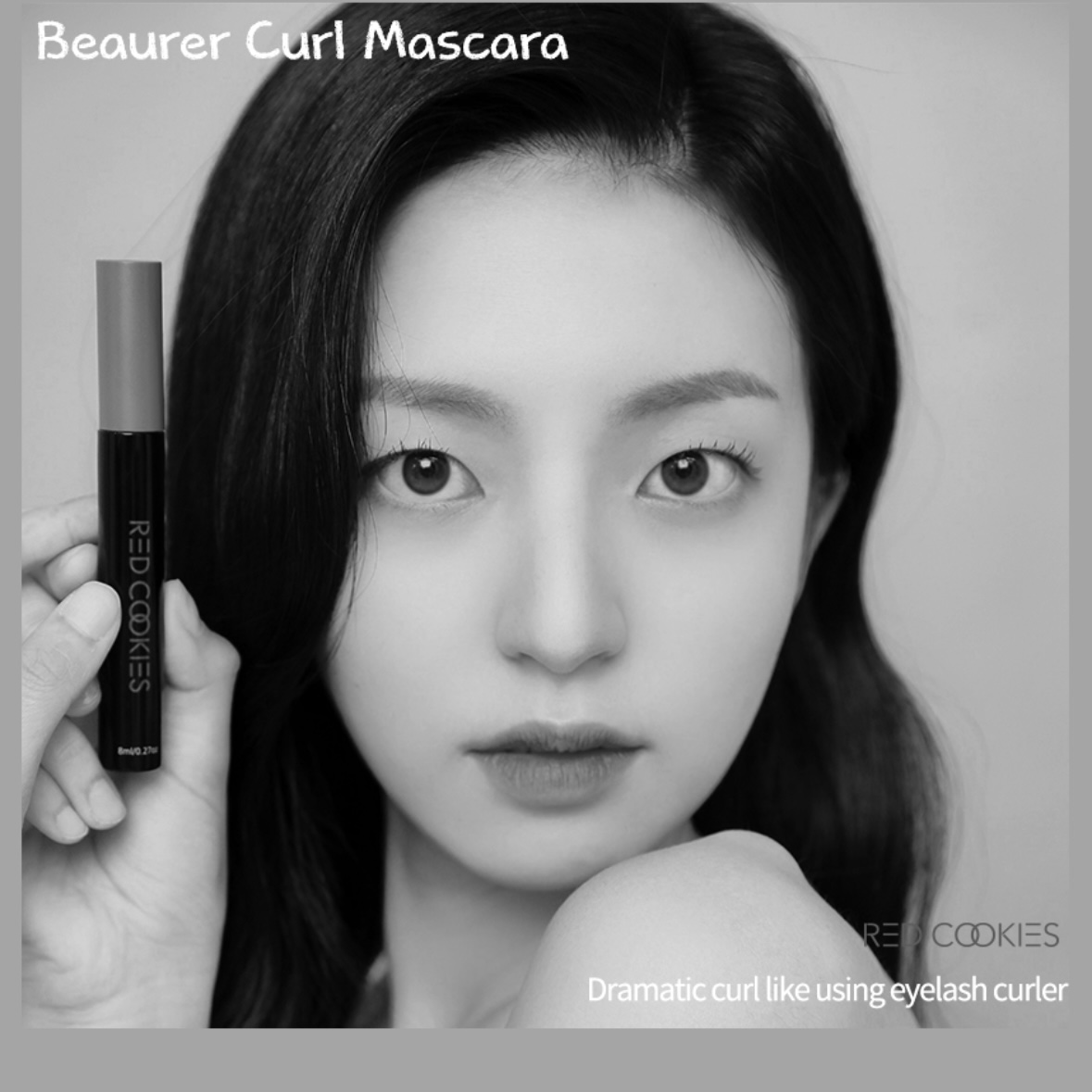 Mascara Dài Mi RED COOKIES Beaurer Curl Korea - Nối Dài Mi - Dày Mi - Không Trôi - Không Lem - Không Vón Cục