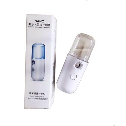 Máy xông mặt xịt khoáng nano mini phun sương dưỡng da sạc điện - Hàng Chất Lượng