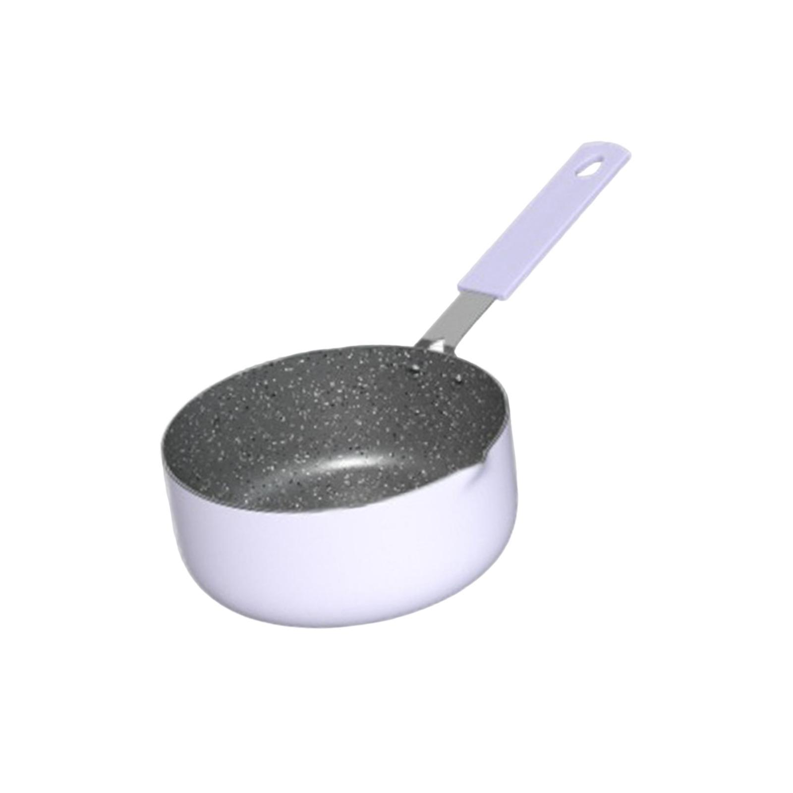 Small Milk Pot Portable Saucepan Pan Small Cookware for Restaurant Bar Hotel