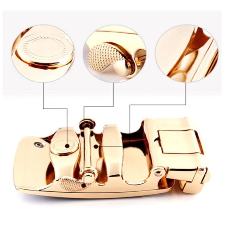 Mặt Thắt Lưng Nam Khóa Tự Động Cao Cấp 203860 (vàng)
