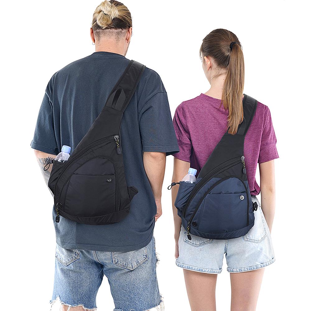 Balo sling đeo vai để đi xe đạp, thể thao ngoài trời, đi bộ đường dài, chạy