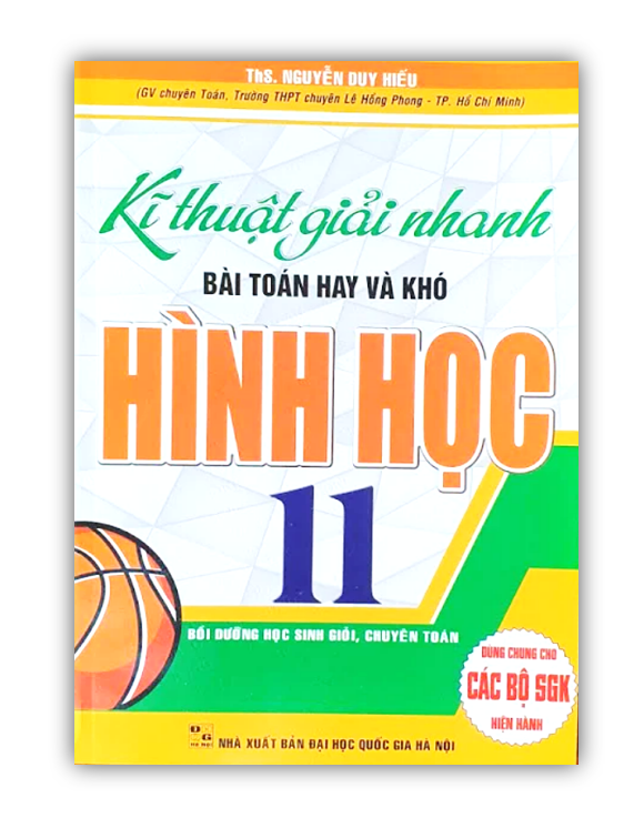 Sách - Combo kĩ thuật giải nhanh bài toán và khó đại số giải tích + Hình học 11 ( HA )