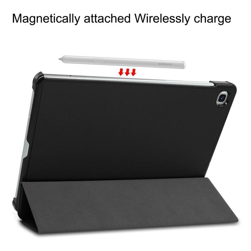 Bao Da Cover Cho Máy Tính Bảng Samsung Galaxy Tab S6 Lite 10.4 P610 / P615 Hỗ Trợ Smart Cover